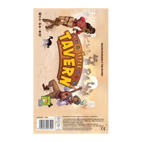 Juego de mesa little tavern edad recomendada 8 años
