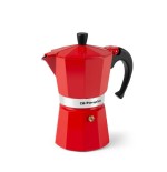 Cafetera orbegozo kfr 640  de aluminio - prepara 6 tazas de cafe en minutos - compatible con diferentes tipos de cocinas