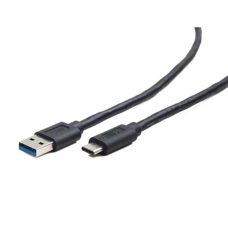 Gembird cable usb 3.0 a usb tipo c 1m negro  ccp-usb3-amcm-1m