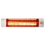 Orbegozo phf 45 estufa infrarrojos - calor instantaneo y eficiente - resistente al agua - uso interior y exterior -