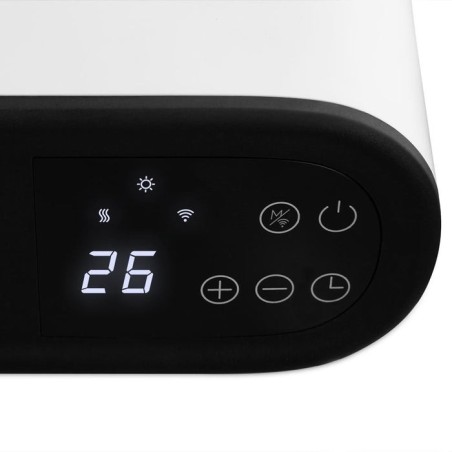 Orbegozo spw 8000 calefactor wifi baño - ip-21 - elementos ceramicos ptc - programable - dos niveles de calor - funcion