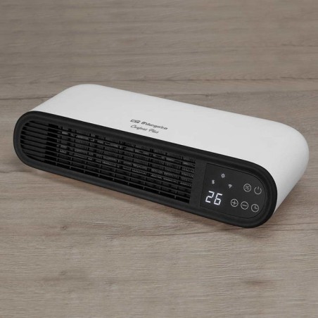Orbegozo spw 8000 calefactor wifi baño - ip-21 - elementos ceramicos ptc - programable - dos niveles de calor - funcion