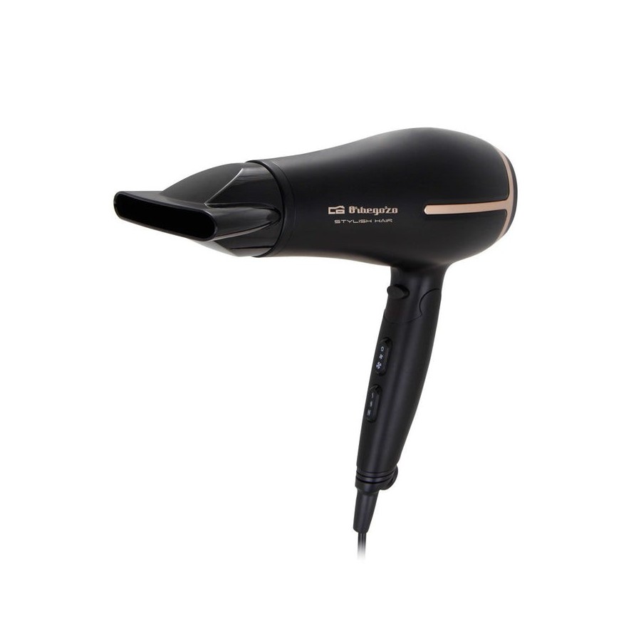 Orbegozo secador plegable profesional - potencia y comodidad en un diseño compacto - 3 niveles de temperatura - 2