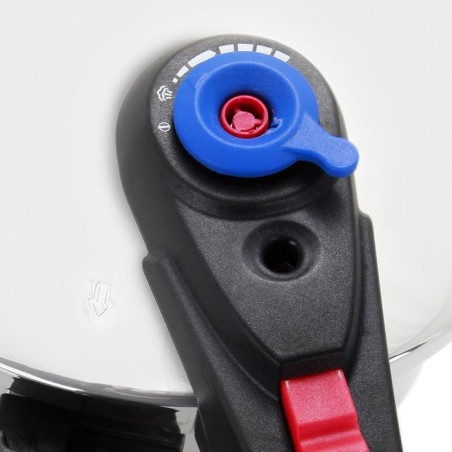 Orbegozo hp 4566 olla rapida de acero inoxidable - dos ollas con sistema de seguridad - fondo termo difusor - selector
