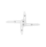 Tooq soporte universal de techo para proyector - inclinable y giratorio - peso max 20kg - blanco