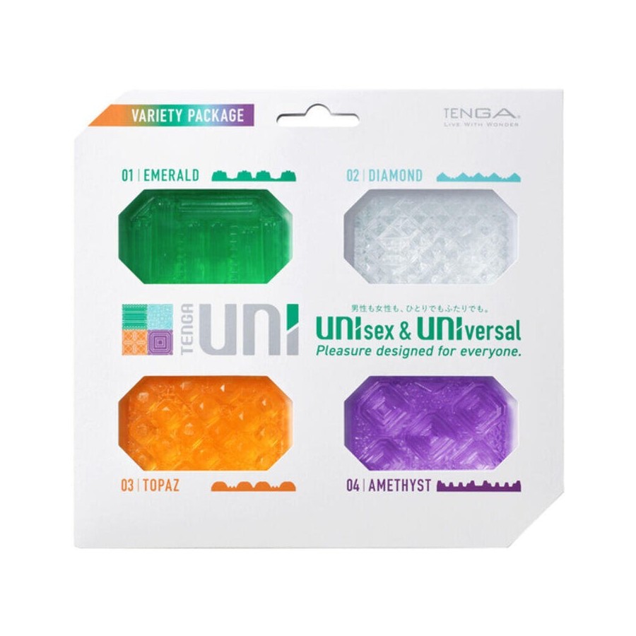 Tenga - uni variety masturbador dedal pack 4 uds