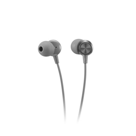 Auriculares  lenovo 110   usb tipo a gris