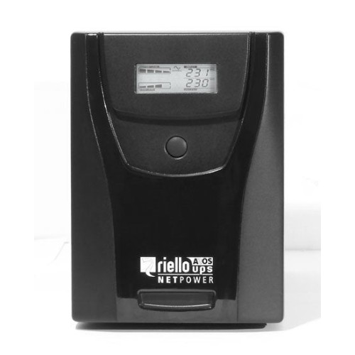 Sai riello net power - npw 2000 va / 1200w - 6'  line interactive 6 x iec 320