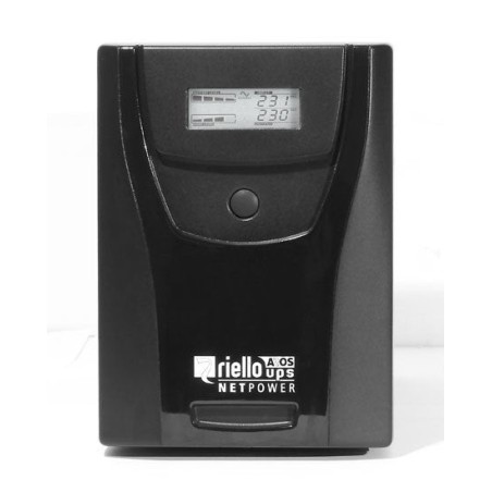 Sai riello net power - npw 2000 va / 1200w - 6'  line interactive 6 x iec 320