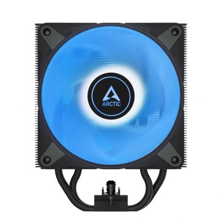 Arctic freezer 36 a-rgb negro - ventilador cpu de torre única con push-pull, dos ventiladores p de 120 mm