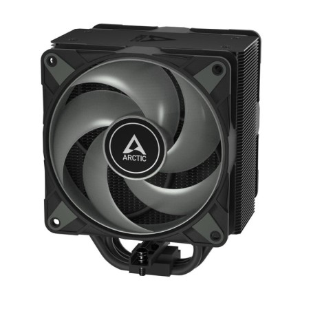 Arctic freezer 36 a-rgb negro - ventilador cpu de torre única con push-pull, dos ventiladores p de 120 mm