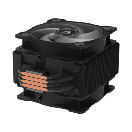 Arctic freezer 36 a-rgb negro - ventilador cpu de torre única con push-pull, dos ventiladores p de 120 mm