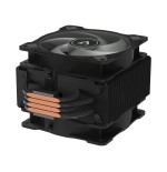 Arctic freezer 36 a-rgb negro - ventilador cpu de torre única con push-pull, dos ventiladores p de 120 mm