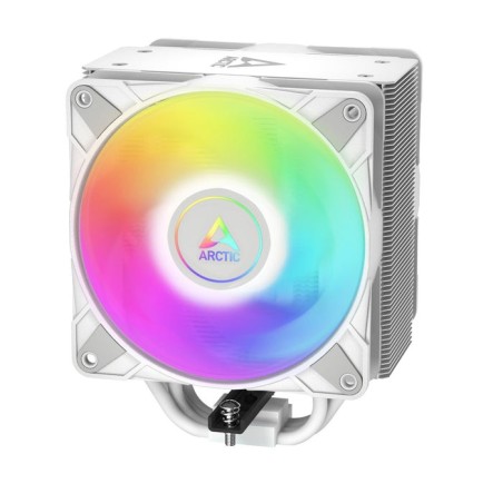 Arctic freezer 36 a-rgb blanco- ventilador cpu de torre única con push-pull, dos ventiladores p de 120 mm