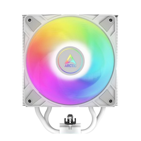 Arctic freezer 36 a-rgb blanco- ventilador cpu de torre única con push-pull, dos ventiladores p de 120 mm
