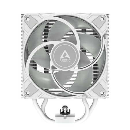 Arctic freezer 36 a-rgb blanco- ventilador cpu de torre única con push-pull, dos ventiladores p de 120 mm