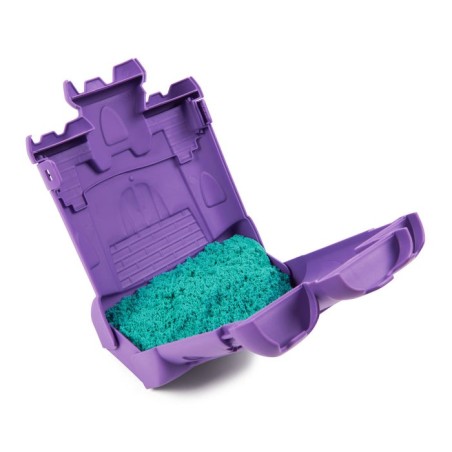 Spin master kinetic sand - estuche castillos, arena de juego 453 gramos de arena 6068384