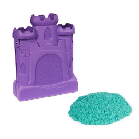 Spin master kinetic sand - estuche castillos, arena de juego 453 gramos de arena 6068384