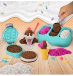 Spin master kinetic sand - set de helados, arena de juego 454 gramos de arena 6068200