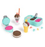 Spin master kinetic sand - set de helados, arena de juego 454 gramos de arena 6068200