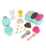Spin master kinetic sand - set de helados, arena de juego 454 gramos de arena 6068200