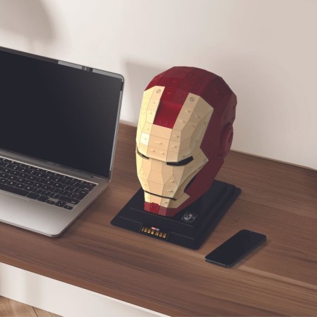 Spin master 4d build - casco marvel iron man 6069819