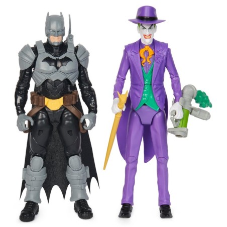 Figura spin master batman adventures - batman vs the joker  6067958