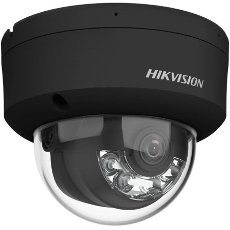 Camara hikvision ds-2cd2147g2h-lisu(2.8mm)/ef/negro dome 4mp smart hybrid light