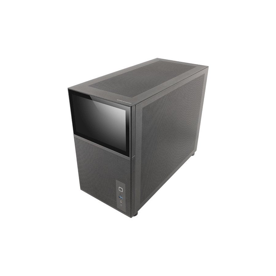 Caja gaming minitorre mars gaming mc-lcd pantalla ips 8'
