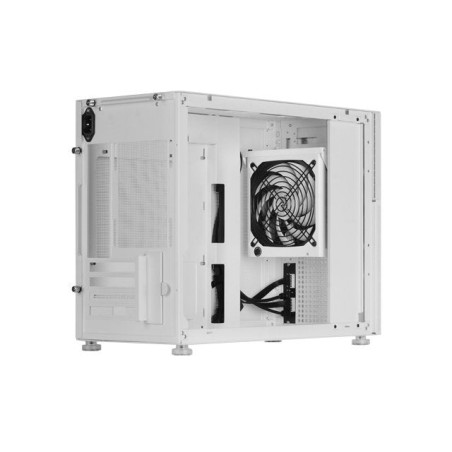 Caja gaming minitorre mars gaming mc-lcd blanca
