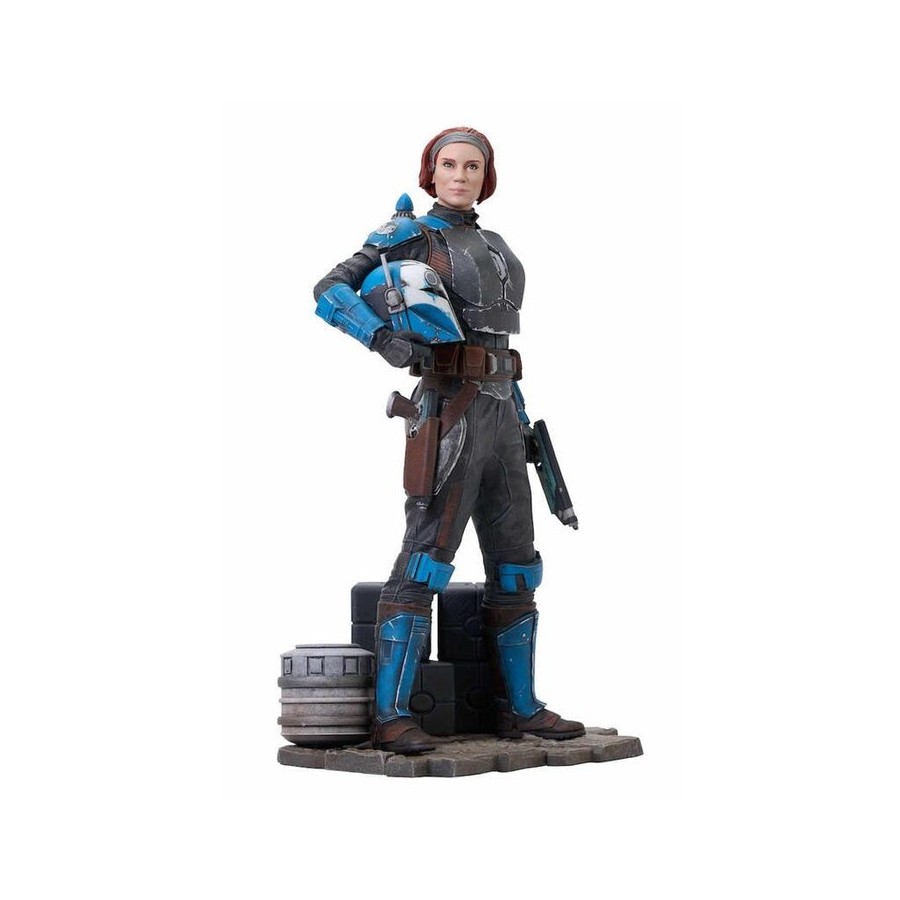 Figura diamond collection star wars the mandalorian milestones bo katan statue