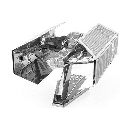 Maqueta 3d metal fascinations star wars darth vader tie advanced x1 starfighter montaje sin pegamento ni soldadura