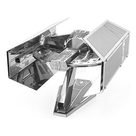Maqueta 3d metal fascinations star wars darth vader tie advanced x1 starfighter montaje sin pegamento ni soldadura