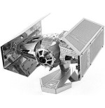 Maqueta 3d metal fascinations star wars darth vader tie advanced x1 starfighter montaje sin pegamento ni soldadura