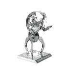 Maqueta 3d metal fascinations star  wars droide modelo droideka montaje sin pegamento ni soldadura