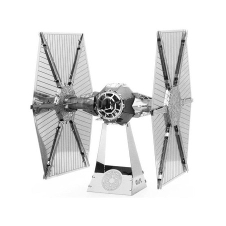 Maqueta 3d metal fascinations star wars imperial tie fighter montaje sin pegamento ni soldadura