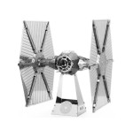 Maqueta 3d metal fascinations star wars imperial tie fighter montaje sin pegamento ni soldadura