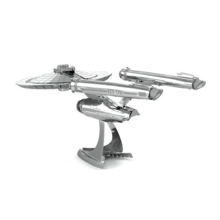 Maqueta 3d metal fascinations star trek uss enterprise ncc-1701 montaje sin pegamento ni soldadura
