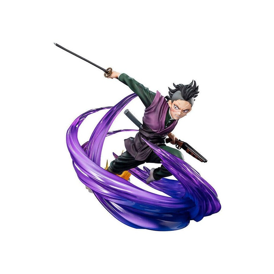 Figura figuarts zero genya shinazugawa demon slayer kimetsu no yaiba 17cm