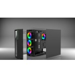 Caja pc inca emg-17xn midi tower negro