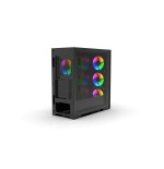 Caja pc inca emg-17xb midi tower negro