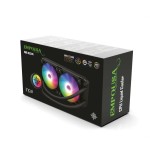 Inca iss-02xn  kit de refrigeración líquida 12 cm negro