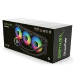 Inca iss-03xn r kit de refrigeración líquida 12 cm negro