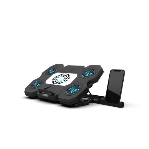 Inca notebook kühler inc-614gms gaming, 9-17", 5 ventilador