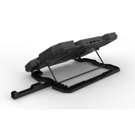 Inca notebook kühler inc-614gms gaming, 9-17", 5 ventilador