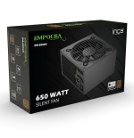 Inca ips-650xn unidad de fuente de alimentación 650 w atx negro