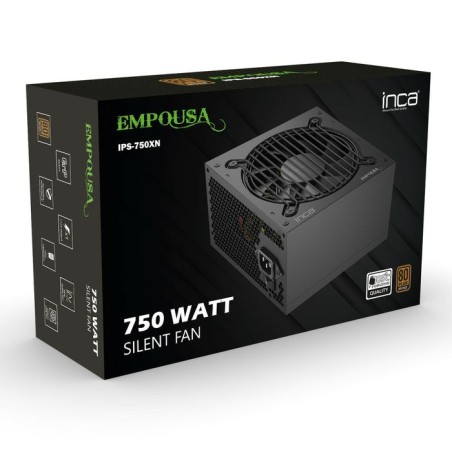 Inca ips-750xn unidad de fuente de alimentación 750 w atx negro