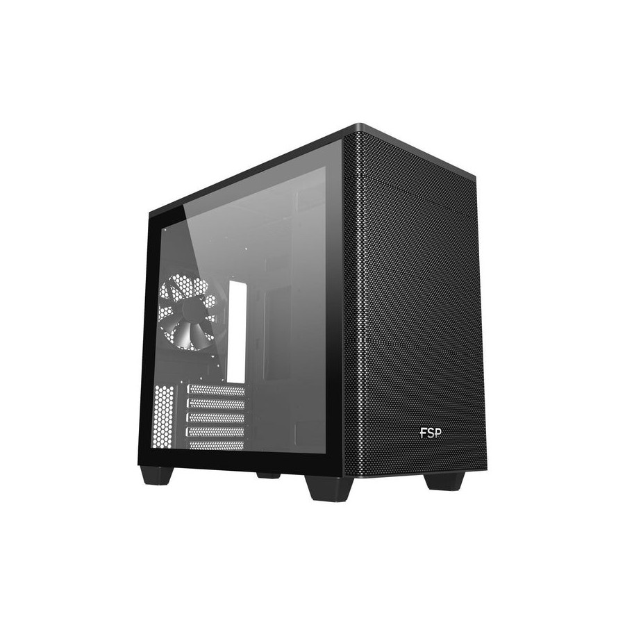 Caja fsp mini cm360 b micro-atx mini-itx o.n. negro retail