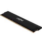 Crucial pro overclocking edition ddr5 16gb 6000 mhz / pc5-48000 cl36 1.35 v sin búfer negro