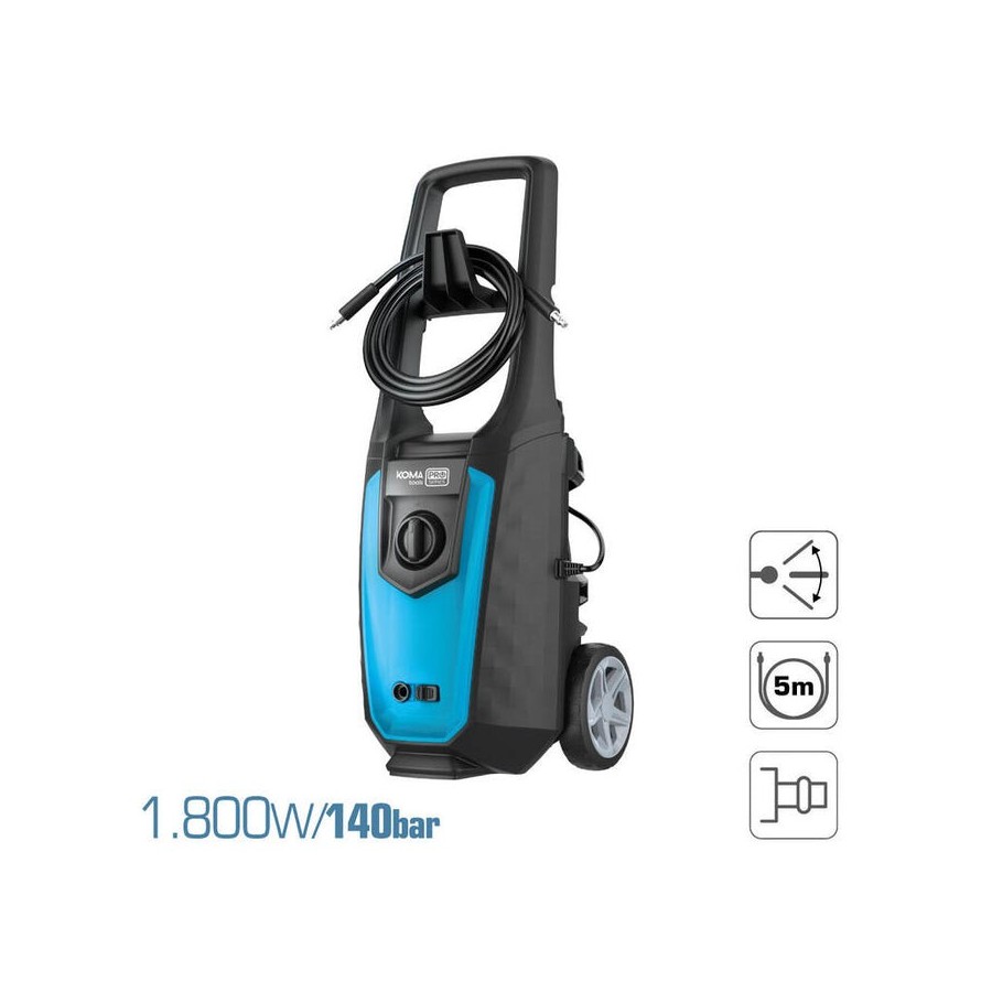 Hidrolimpiadora 1.800w 140 bar koma tools